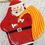 Thumbnail: Set of 3 Santa Christmas Tree Decorations