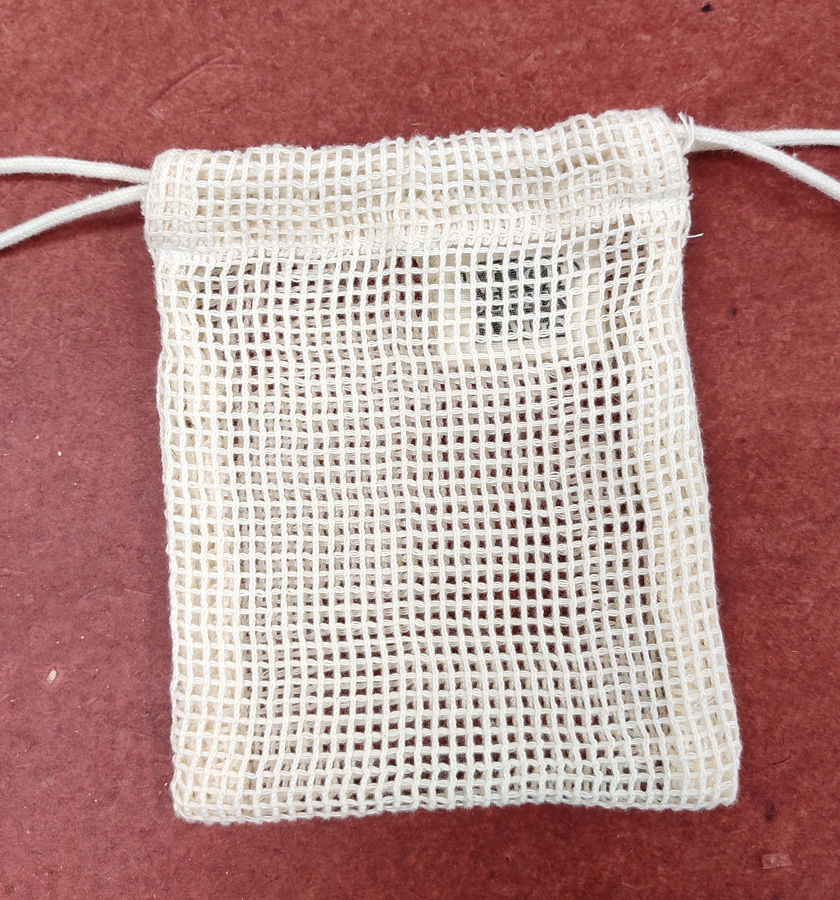 Thumbnail: Small cotton net soap bag