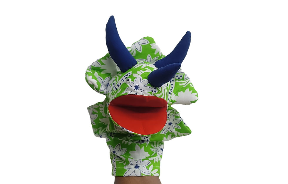 Thumbnail: Stego Hand Puppet