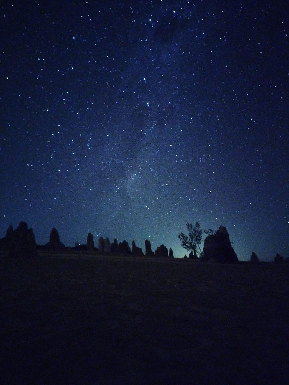 The Milky Way at The Pinnacles Desert