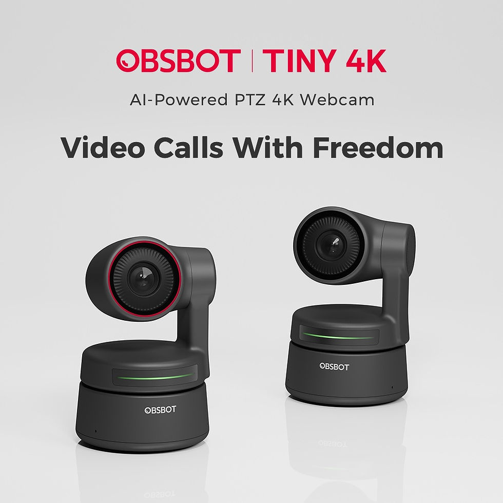 Miniatura: Smart Tracking 4K Camera with Wide Angle