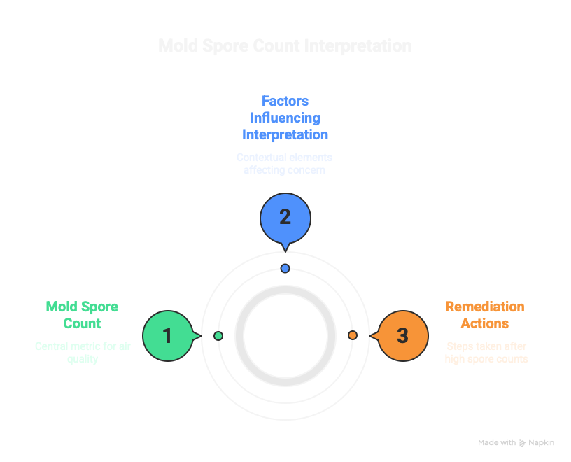 understanding mold spore counts