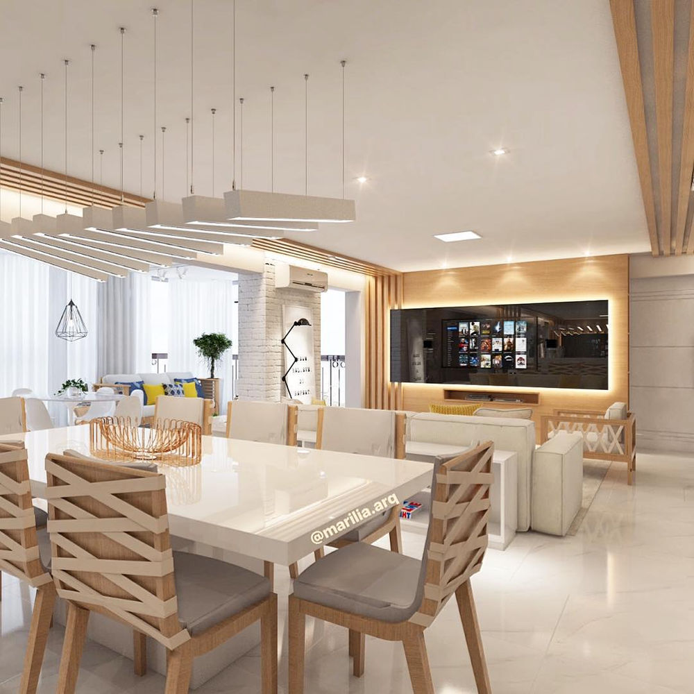 Cômodo a cômodo - Sala de jantar.