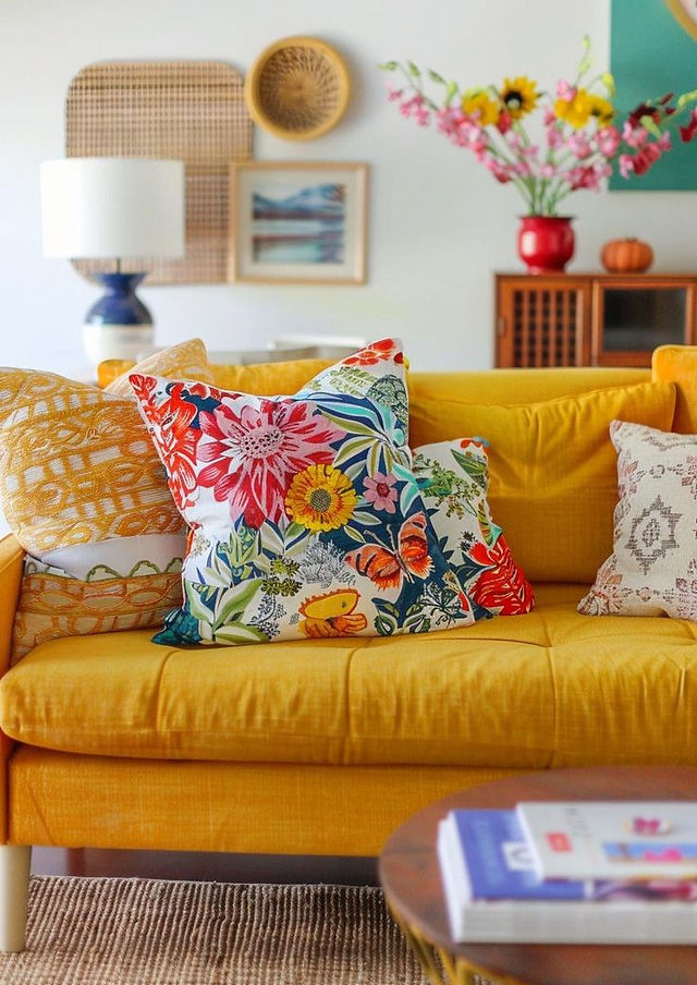 Estampas na decoração