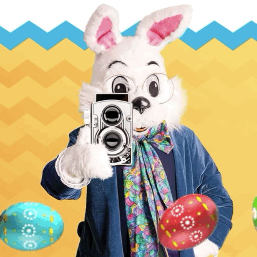 Photos with the Easter Bunny