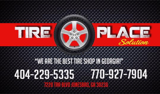 TIRE PLACE SOLUTION logo