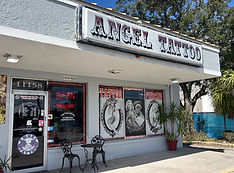 front of Angel tattoo Tampa in 2026