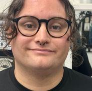 pro walk-in septum piercing in Tampa by Ryan with sterile titanium jewelry