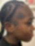 Industrial ear piercing performed by Ryan at Angel Tattoo Tampa, anatomy-based placement