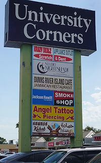 outside of Angel tattoo Tampa 