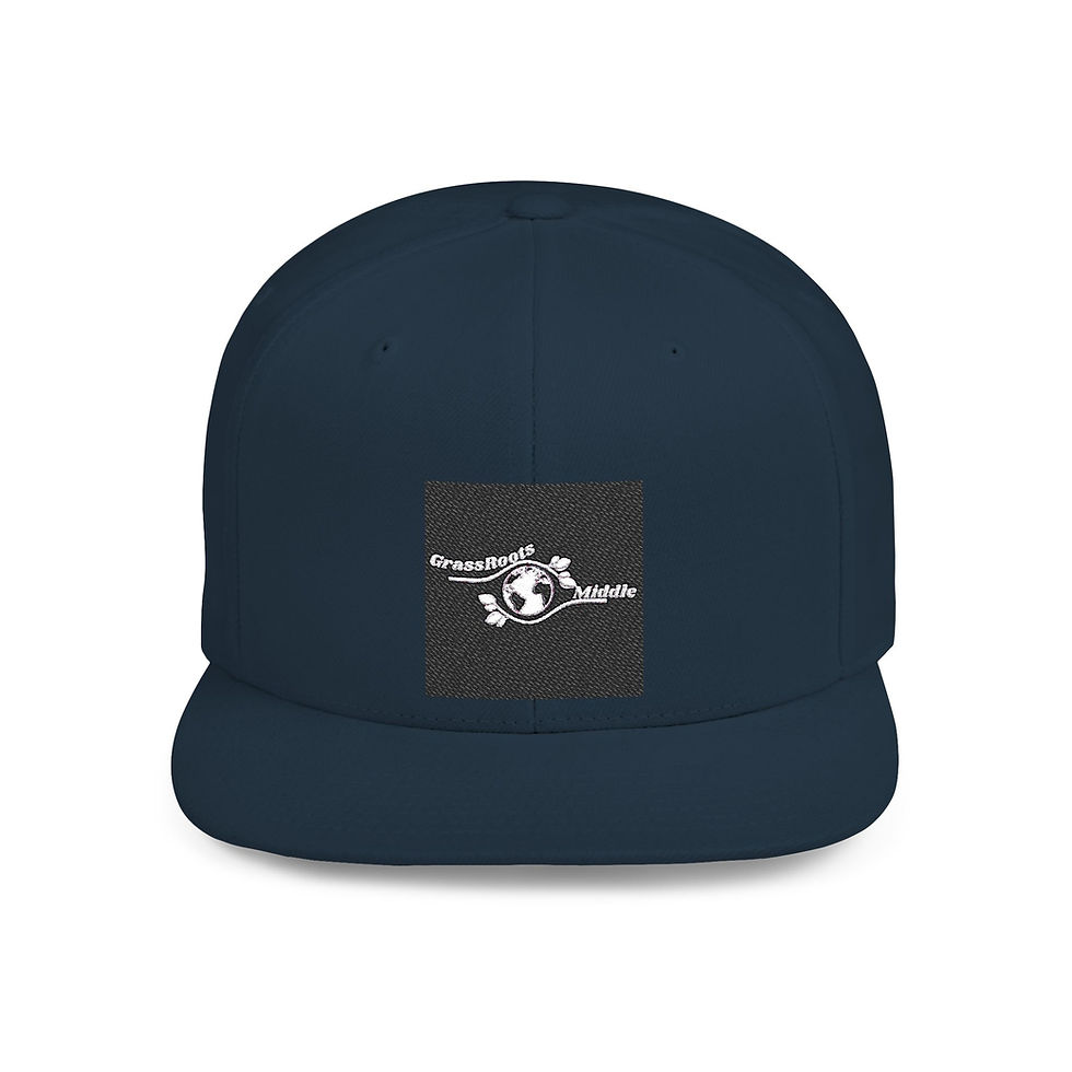 Thumbnail: Vintage Style GrassRoots Middle Snapback Hat 