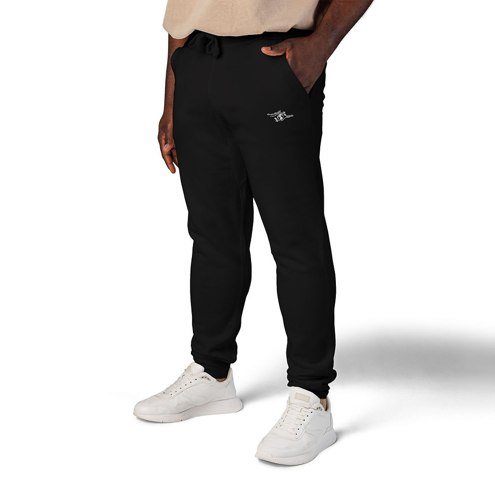 Thumbnail: Embroidered GrassRoots Middle Fleece Sweatpants 