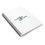 Thumbnail: GrassRoots Middle Eco-Friendly Spiral Notebook - White 