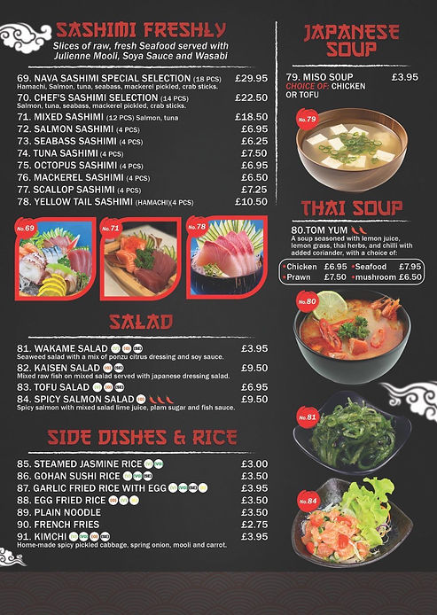 MENUS | Nava Sushi