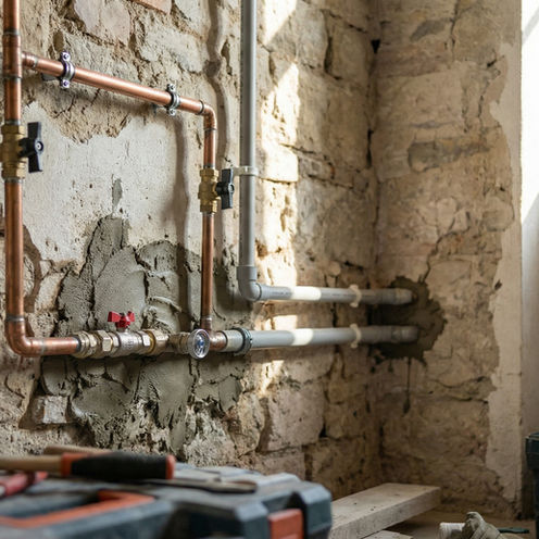 Bagno ristrutturato completo.