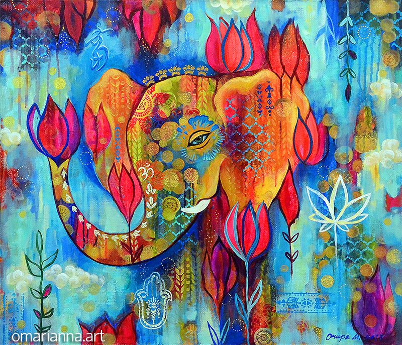 "Flourishing" - SOLD