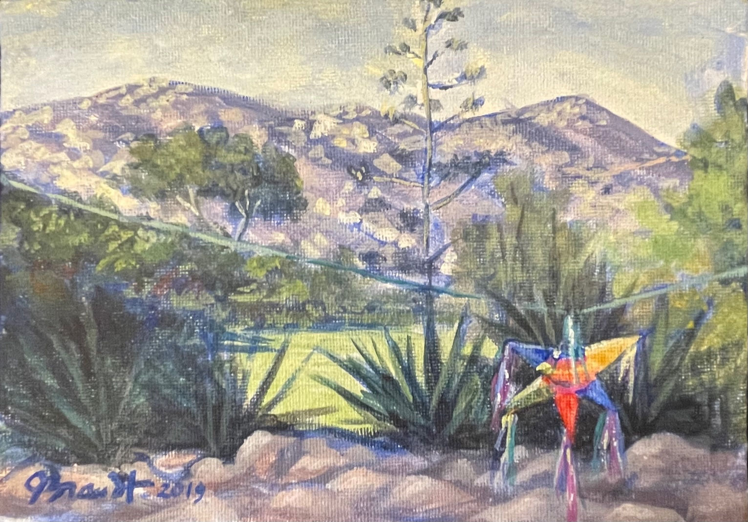 Sacred Mountain and Piñata