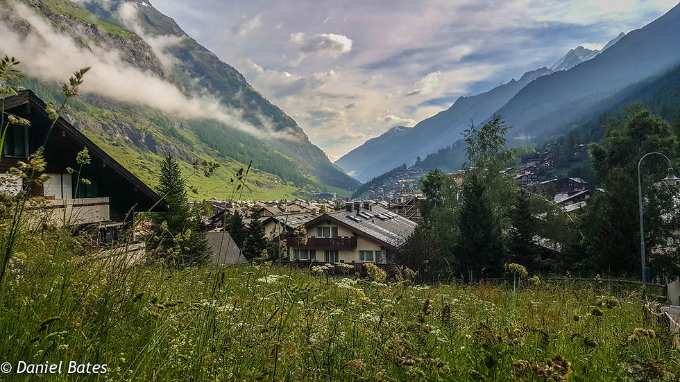 Zermatt - a beautiful resort in Swiss Alps