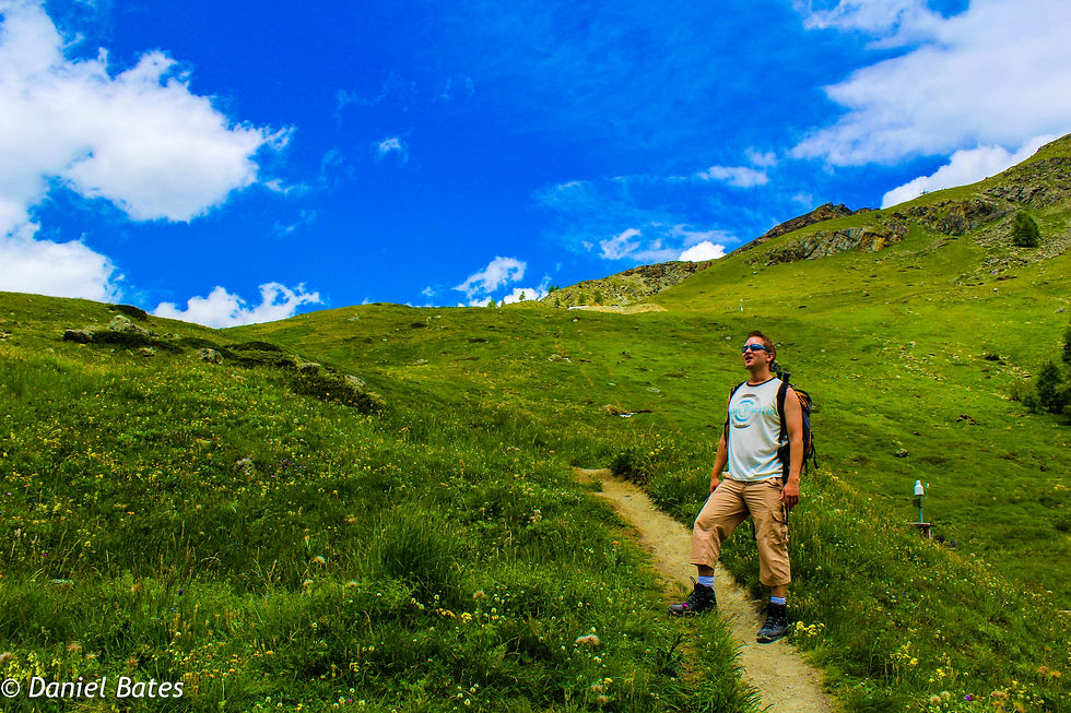 Hiking the Five Lakes Trail, Zermatt