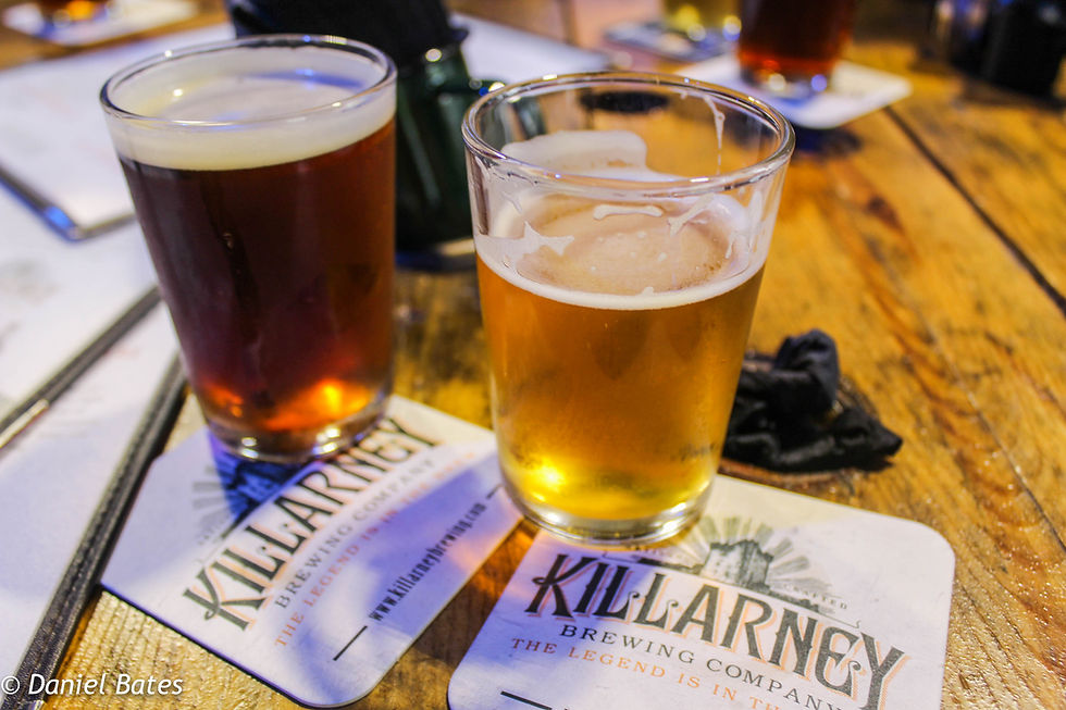 Killarney Brewing Company is located on the Ring of Kerry