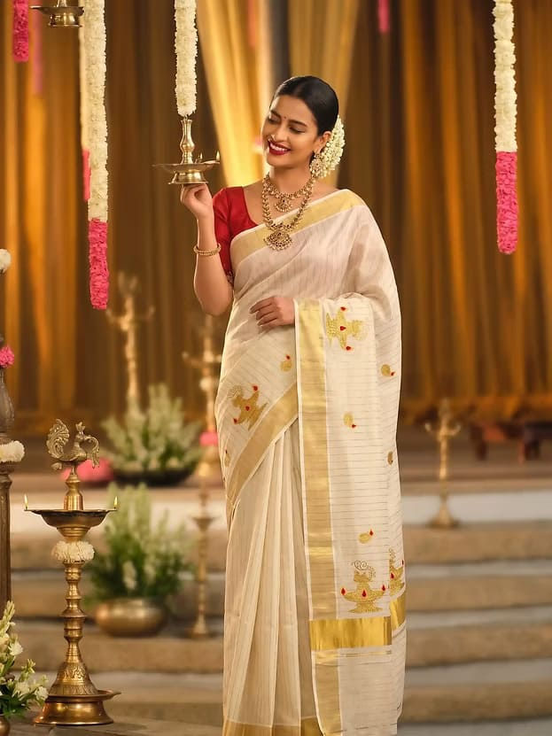 Set Saree Online: The Ultimate Guide to Kerala's Timeless Two-Piece Drape
