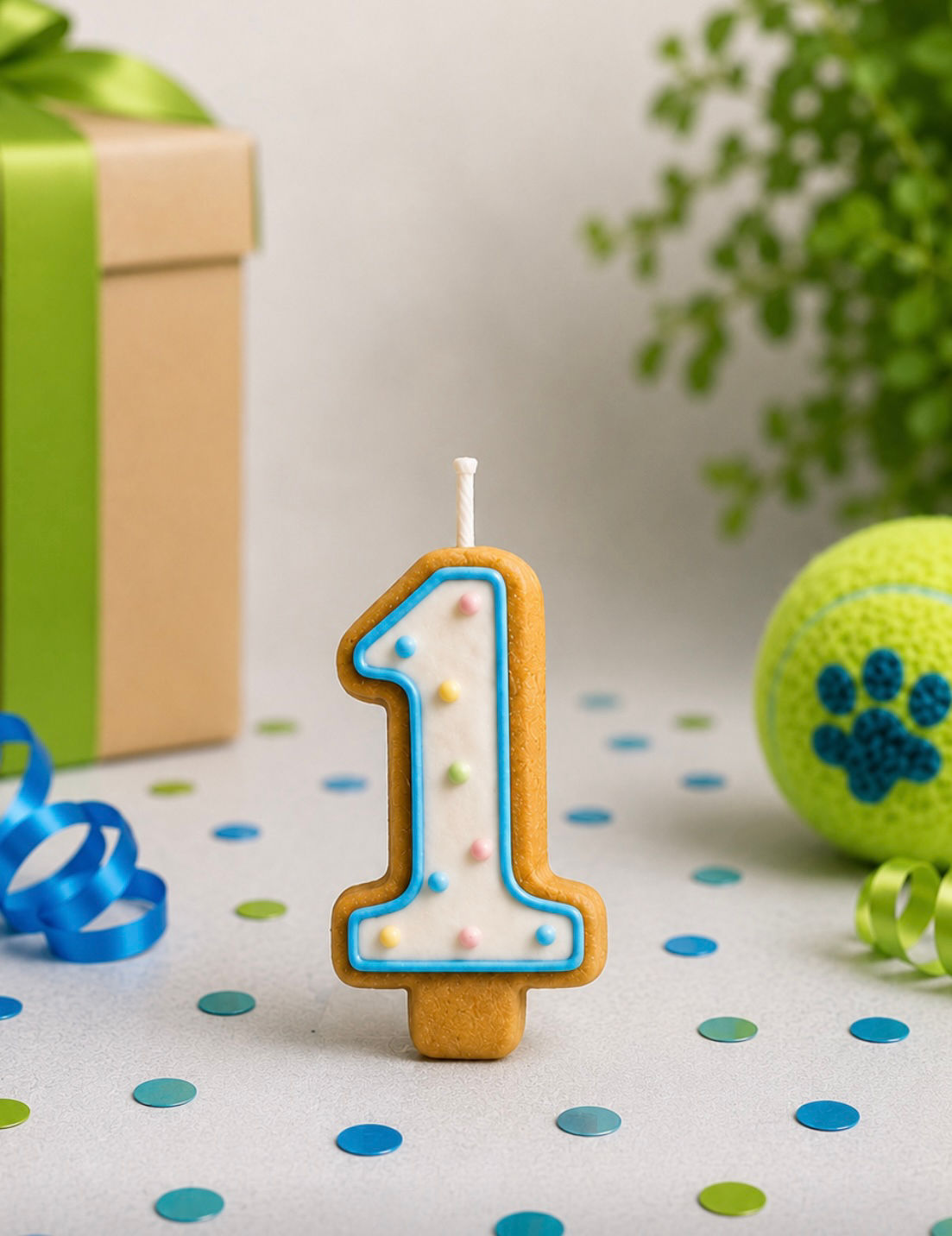 Edible Doggie Candle