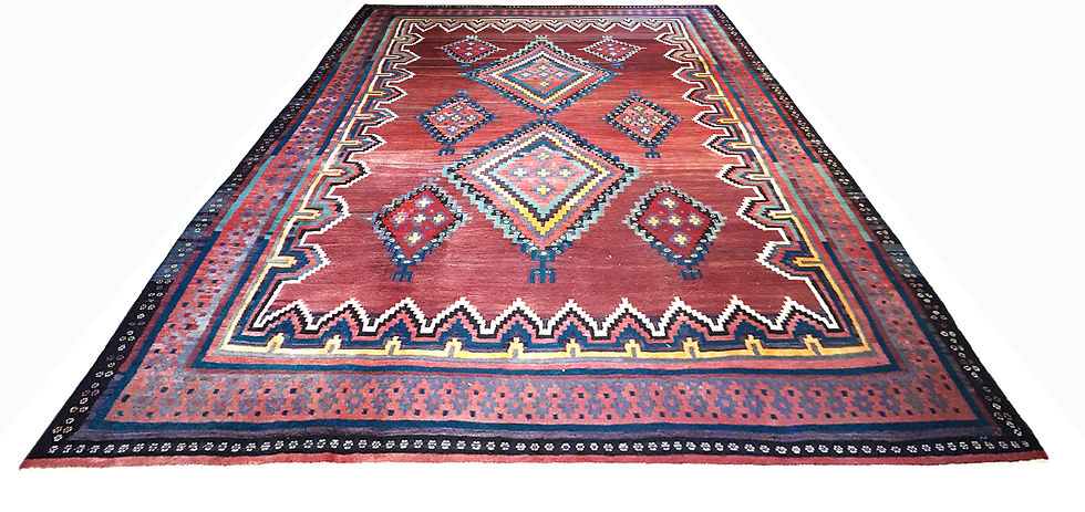Thumbnail: Afshar Kilim 314x226 cm (40075)