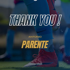 Communiqué du club : Antonio Parente ne poursuivra pas l'aventure