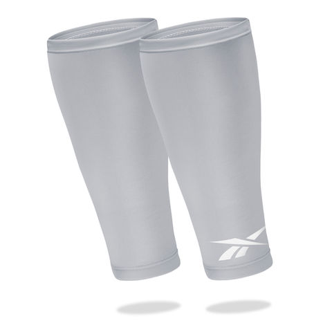 Grey Compression Calf Sleeves