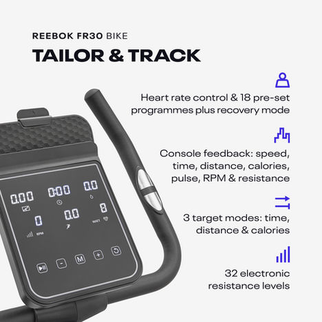 Reebok FR30 Bike - Tailor & Track