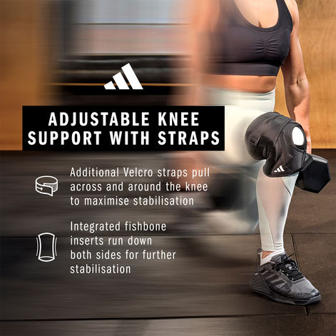 adidas Adjustable Knee Support with Straps Features and Benefits