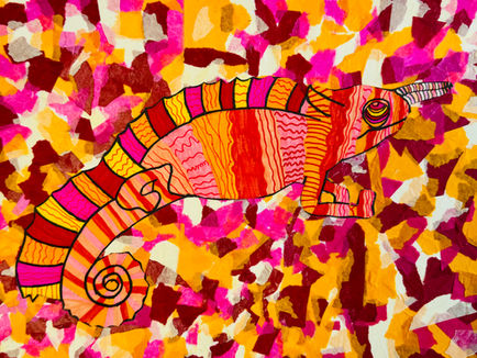 Chamäleons in allen Farben