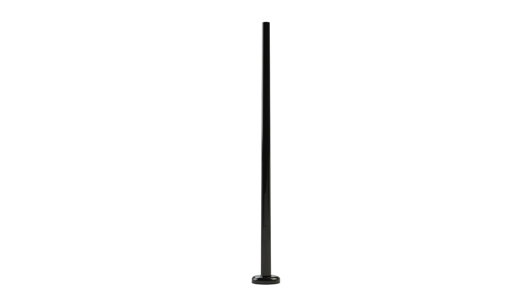 20' to 50' Aluminum Round Tapered Smooth Anchor Base