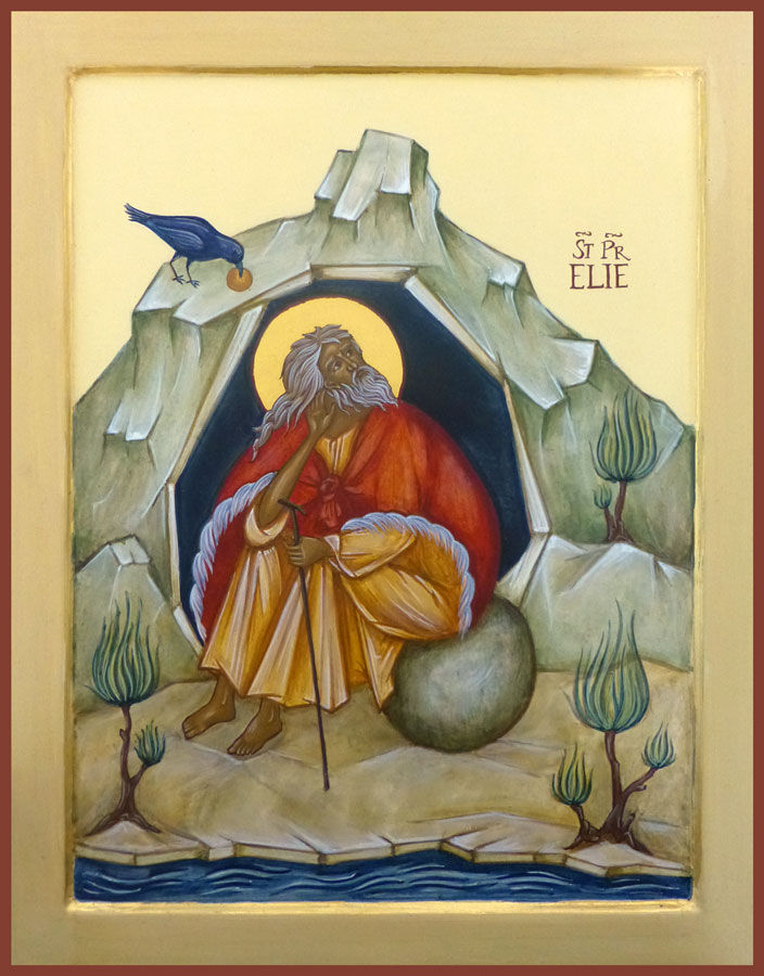 80. Saint Prophète Elie dans le dése