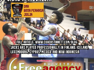 Jordan Jacks Signs in Indonesia with Bima Perkasa Jogja