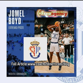 JoMel Boyd Signs in Portugal