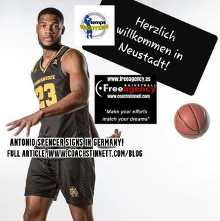 Antonio Spencer Signs in Germany