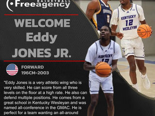 Eddy Jones signs with Free Agency Basketball