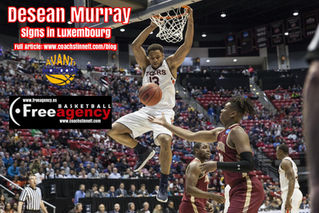 Desean Murray Signs with Avanti Mondorf in Luxembourg