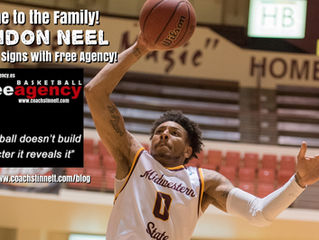 Brandon Neel Signs with Free Agency Basketball