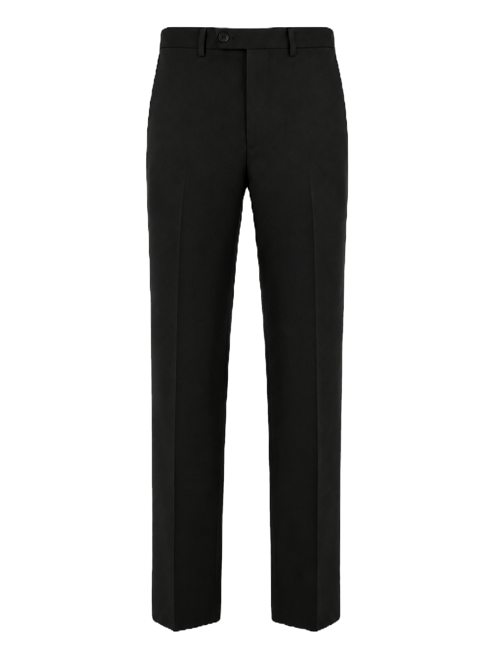 Men’s Black MG Pants with straight leg and front crease