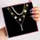 Thumbnail: SEQUIN BAR NECKLACE