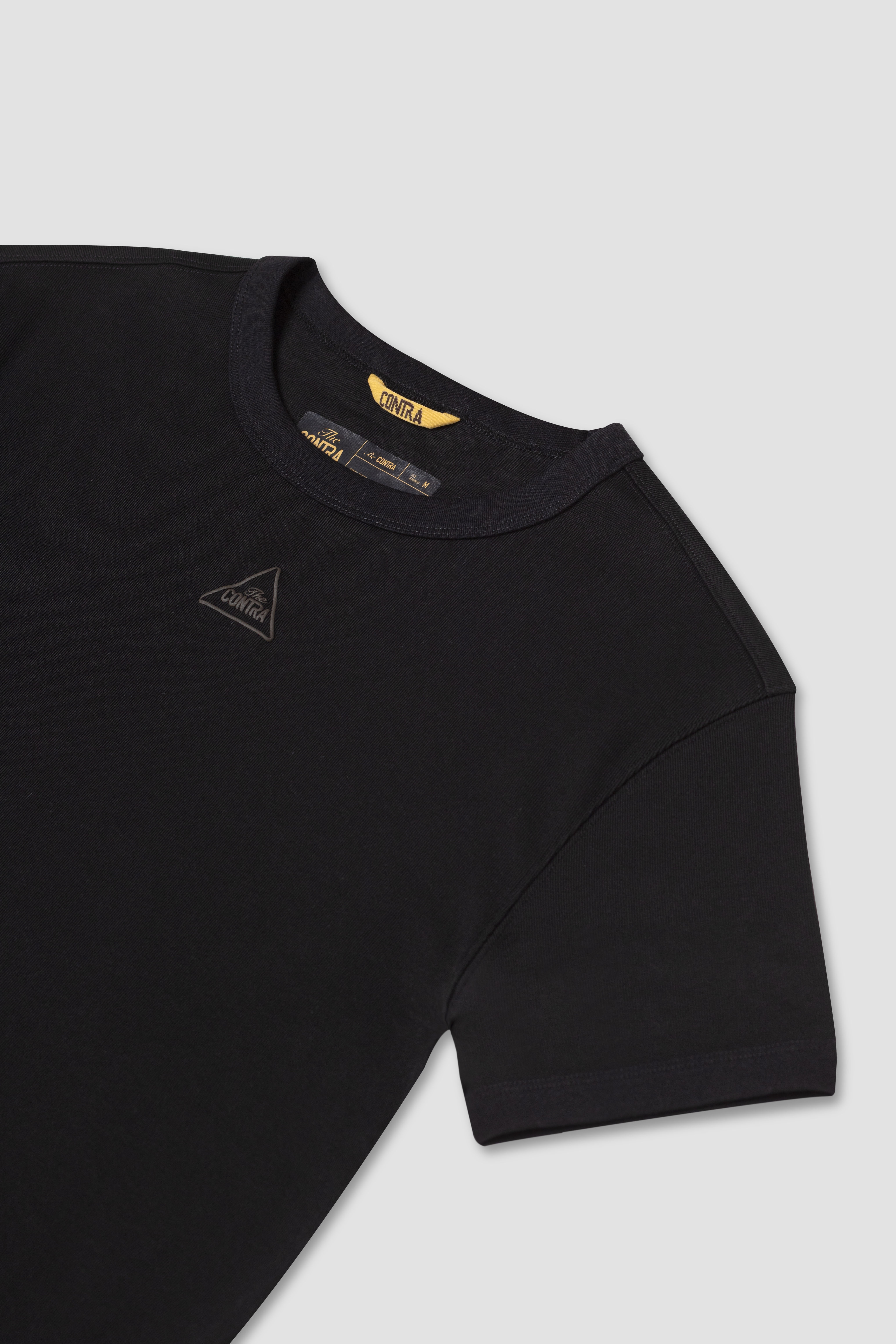 BE CONTRA SLIM T-Shirt – Off-Black