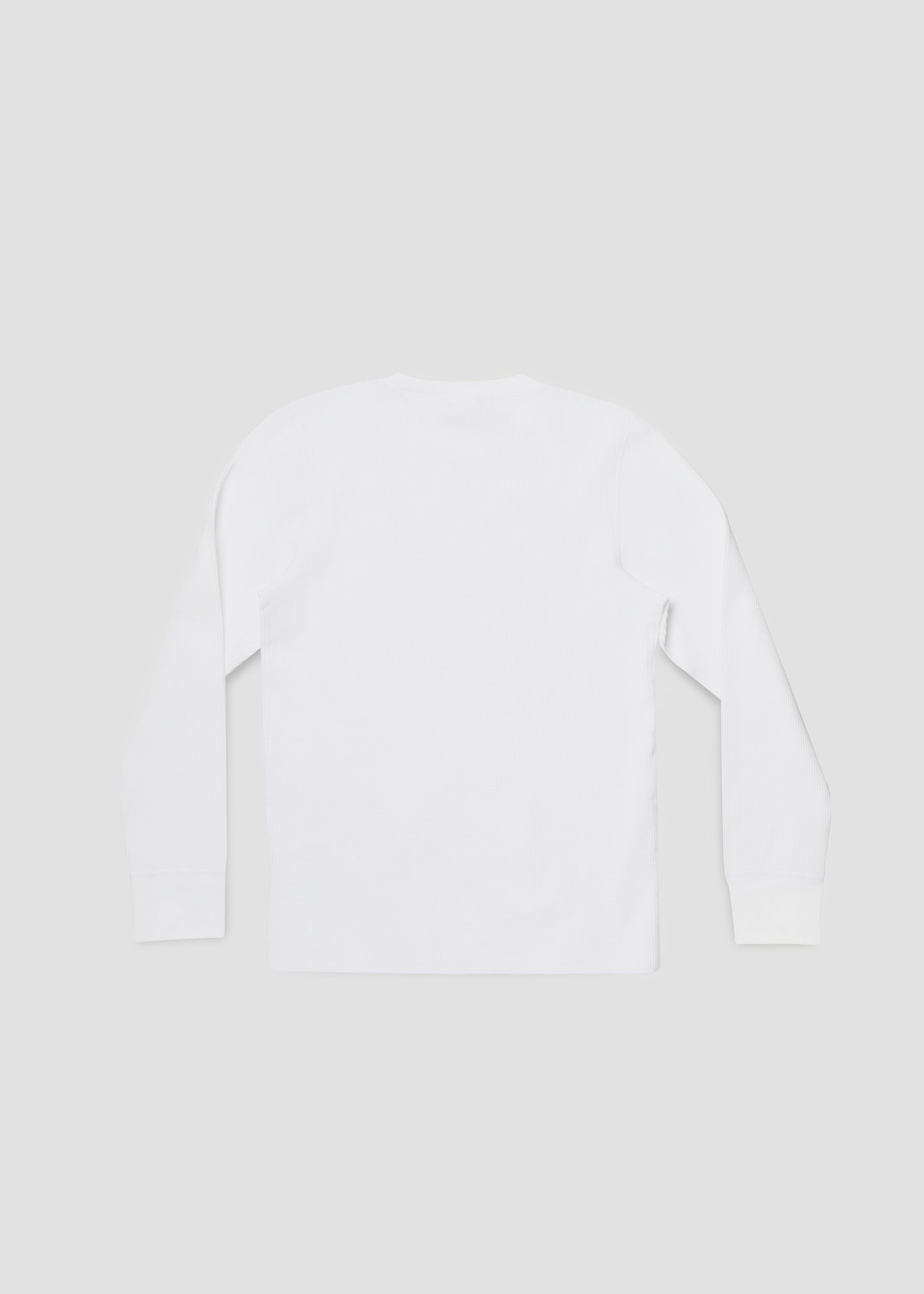 BE CONTRA Waffle Long Sleeve T-Shirt – Off-White