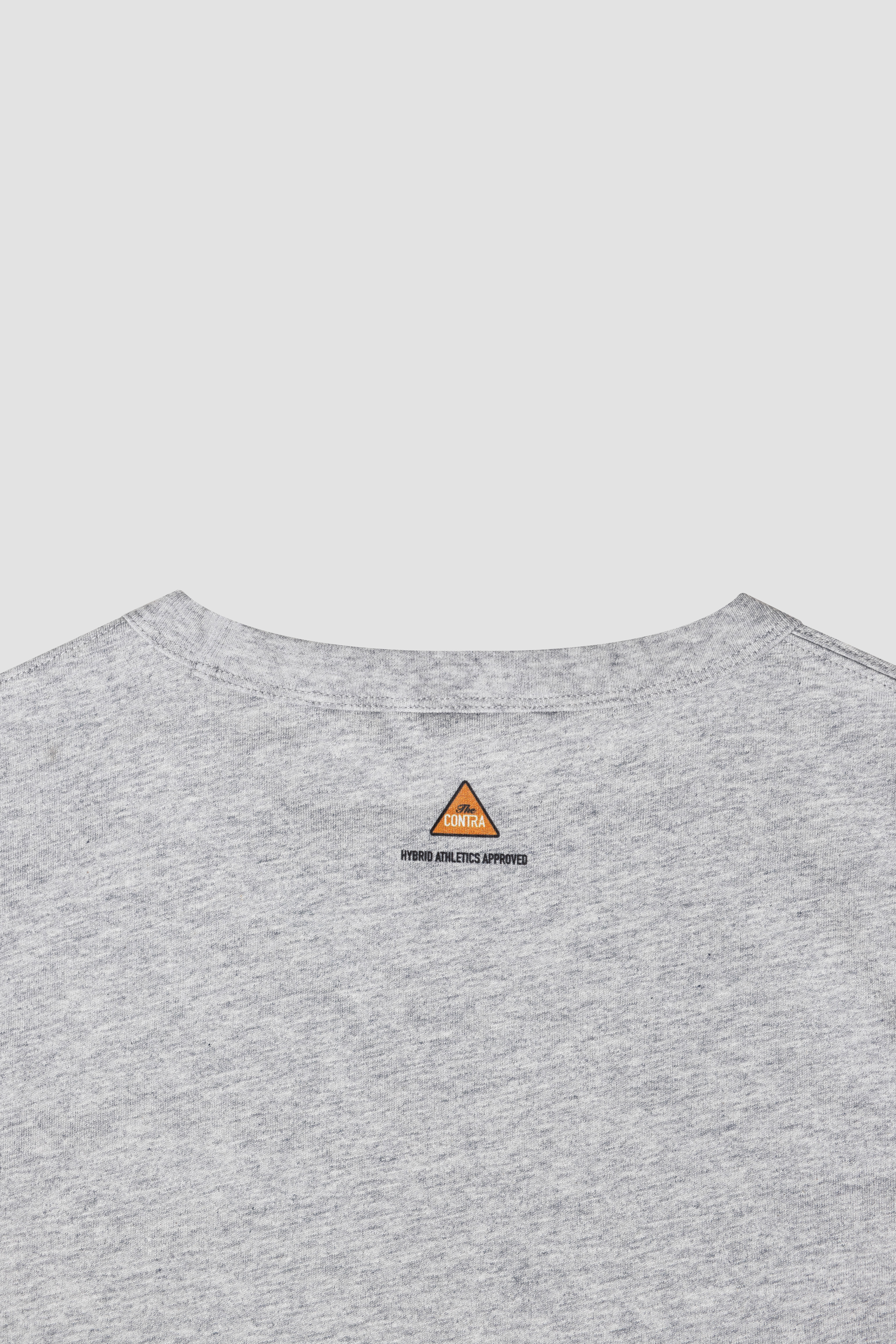 BE CONTRA Cropped Tank Top – Grey Melange