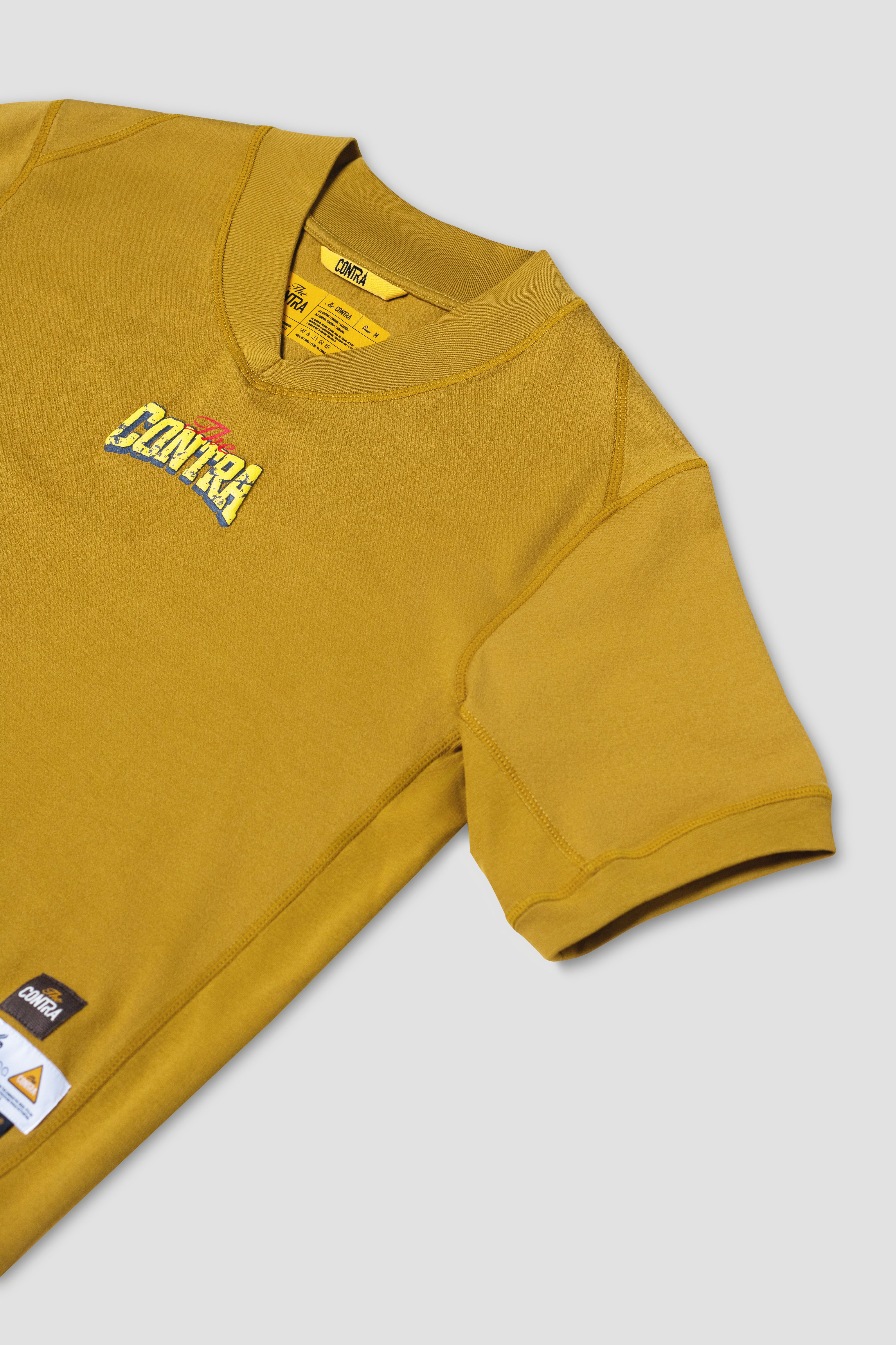 BE CONTRA Polo Shirt – Mustard