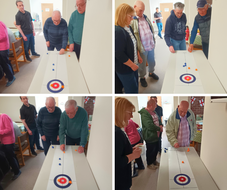 Great Food and Good Fun with Table Top Curling