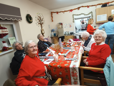 A Festive Celebration at Our Friday Lunch Club!