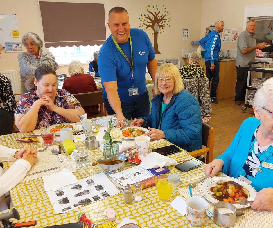 Dave Cooper from Crane Authentication spent the morning with us, meeting our day centre attendees and team, and it was a great opportunity to thank him personally for nominating our charity for a grant.