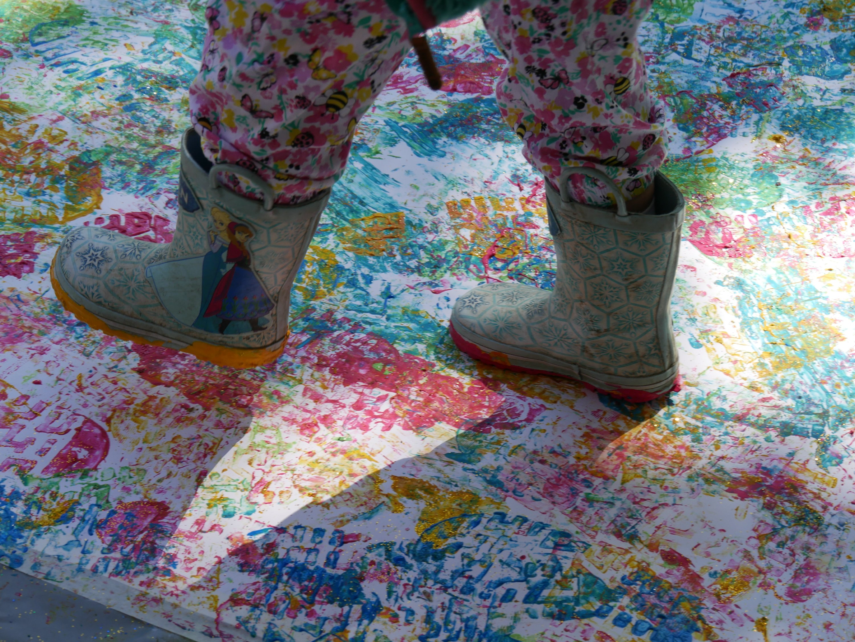 Wellie painting